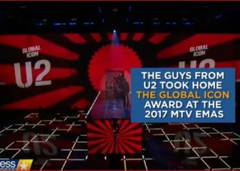 MTV EUROPE MUSIC AWARDS 2017: Agli U2 il premio alla carriera