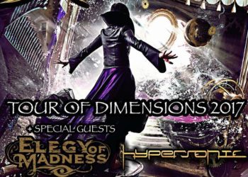Elegy of Madness – Secret Rule – Hypersonic: open act di XANDRIA al “TOUR OF DIMENSIONS 2017”