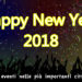HAPPY NEW YEAR 2018: Tutti gli eventi per il nuovo 2018 nelle più importanti città d’Italia