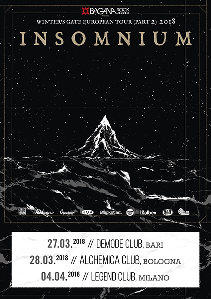 INSOMNIUM: Scopri le date del “Winter’s Gate Tour”
