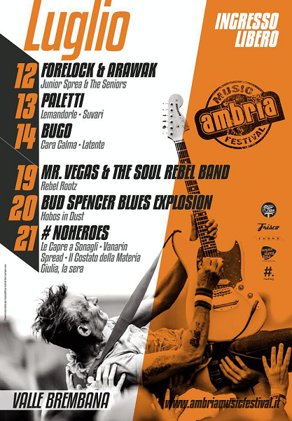 AMBRIA MUSIC FESTIVAL 2018 16a edizione (ingresso gratuito) 12-13-14 luglio e 19-20-21 luglio, Ambria (BG)