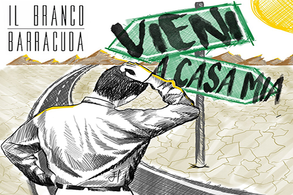 IL BRANCO BARRACUDA: Online il video del nuovo singolo “Vieni A Casa Mia”, dal 14 giugno 2019 in rotazione radio/video