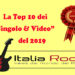 La TOP 10+2 dei “Singolo&Video” del 2019 per ItaliaRock.it !