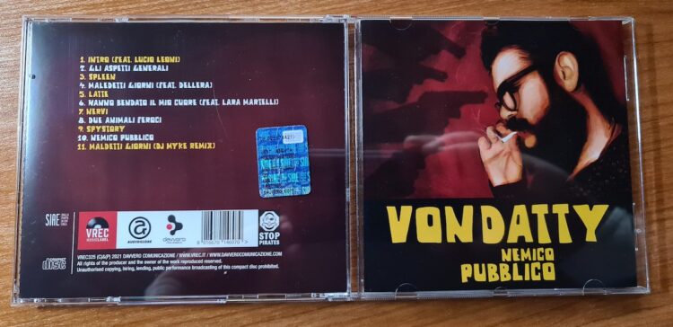[Recensione Album] VONDATTY – “Nemico pubblico”
