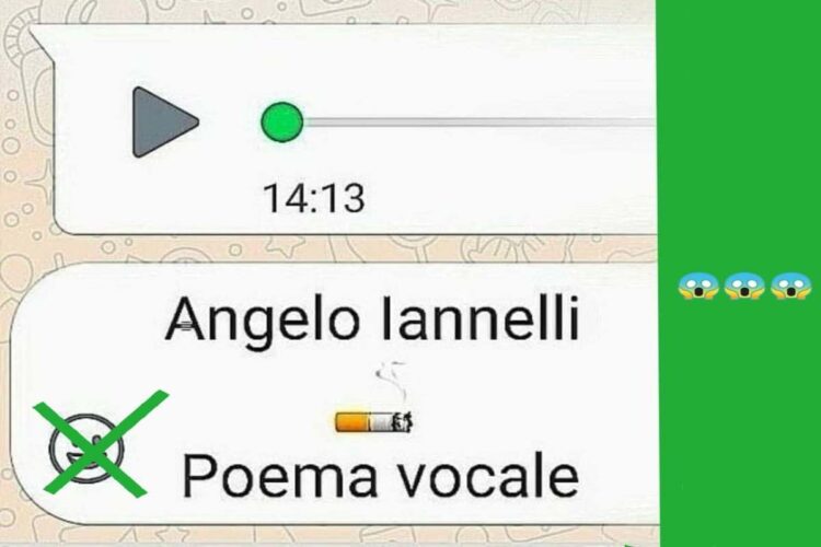 Intervista a ANGELO IANNELLI: “Poema vocale” un brano per tutti quelli che mandano vocali su Whatsapp !