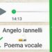 Intervista a ANGELO IANNELLI: “Poema vocale” un brano per tutti quelli che mandano vocali su Whatsapp !