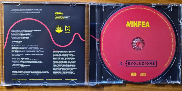 [Recensione] NINFEA con “Ri-evoluzione” un forte messaggio per il ritorno ad una vita più reale !