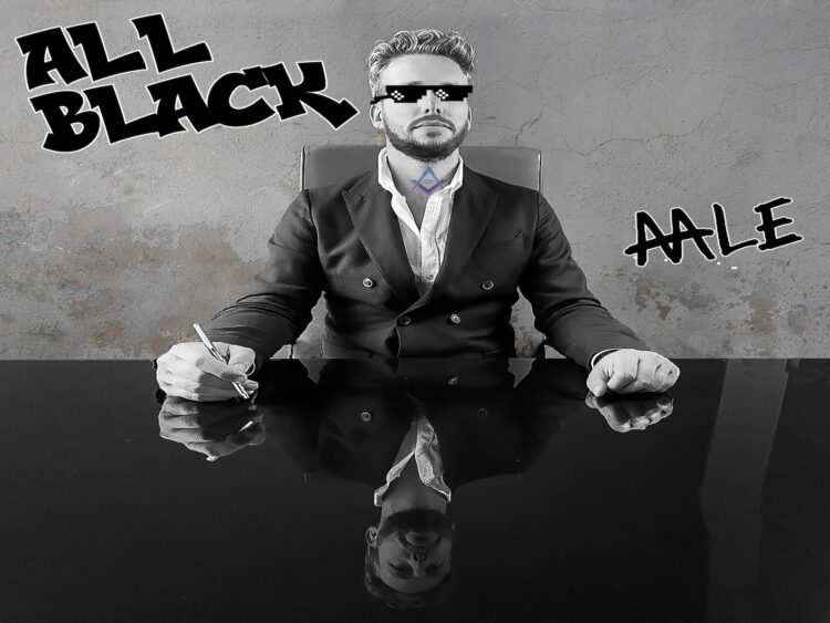 AALE: “ALL BLACK” un inno di protesta mascherato da traccia scanzonata.